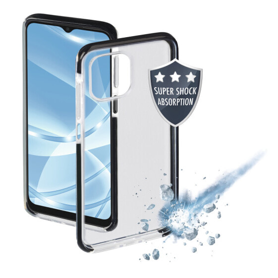 Чехол для смартфона Hama Protector - Samsung Galaxy A22 5G - 16.3 см (6.4") - черный - прозрачный