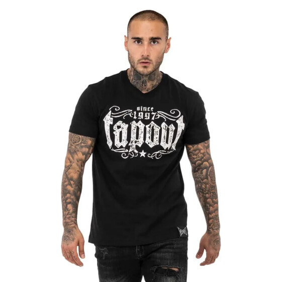 Футболка с коротким рукавом Tapout Crashed 100% хлопок