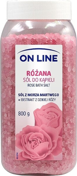 Badesalz mit Rosenblütenextrakt