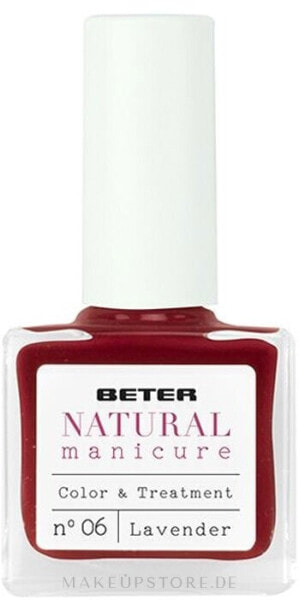 Stärkender Nagellack - Beter Natural Manicure Color & Treatment 06 - Lavender