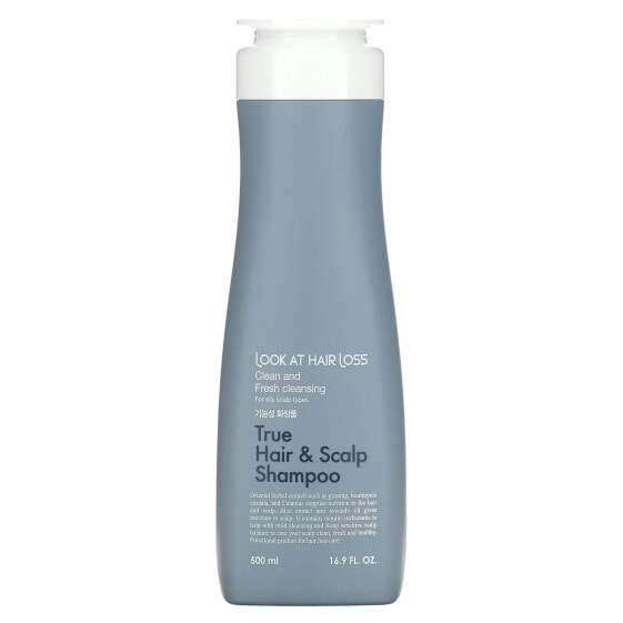 Look At Hair Loss, True Hair & Scalp Shampoo, 16.9 fl oz (500 ml)