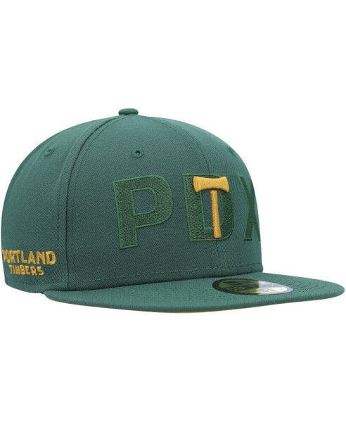 Men's Green Portland Timbers Kick Off 59FIFTY Fitted Hat