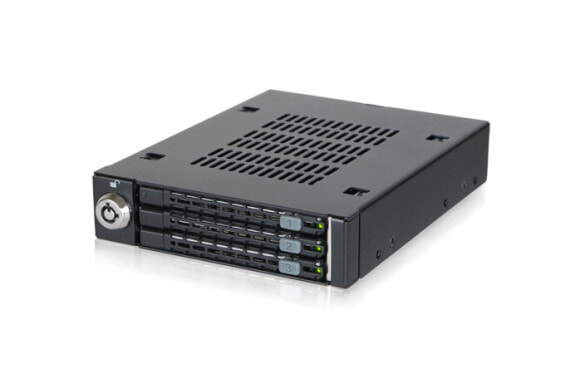 Icy Dock MB993SK-B - 2.5/3.5" - Carrier panel - 2.5" - Serial ATA III - Serial Attached SCSI (SAS) - Black - Metal