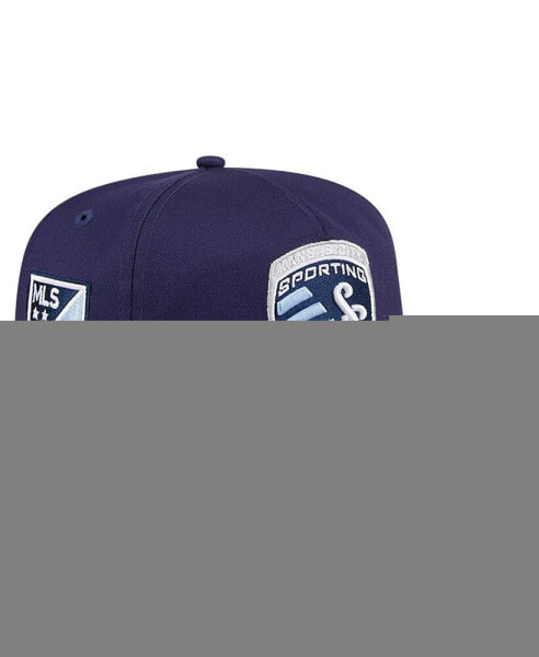 Men's Navy Sporting Kansas City The Golfer Kickoff Collection Adjustable Hat