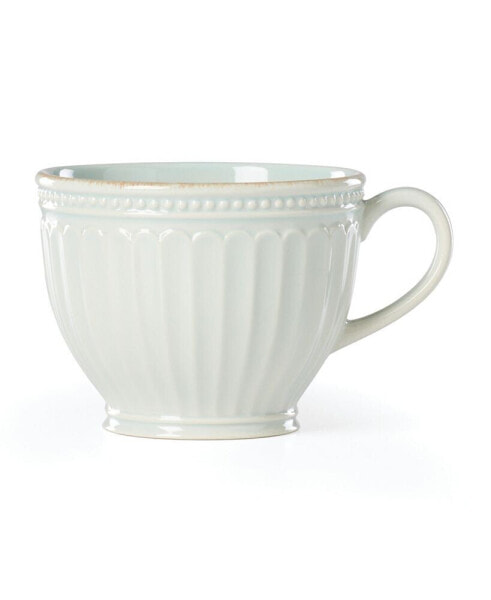 French Perle Groove Latte Mug Set, 2 Piece