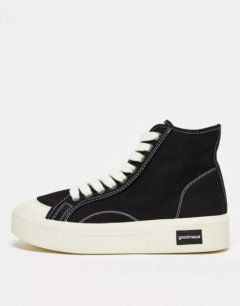 Good News – Juice – Knöchelhohe Sneaker in Schwarz