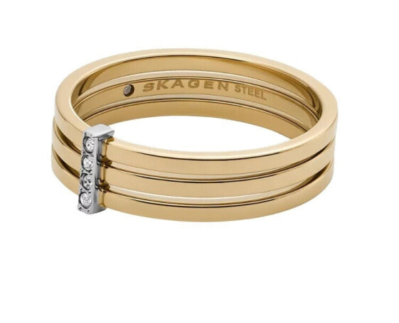 Elegant gold-plated ring Kariana SKJ1672998