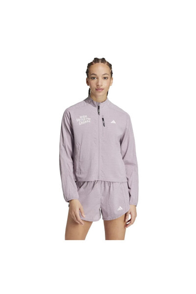 Спортивная куртка Adidas IN2982-K Otr Mftp Jkt для женщин, фиолетовая