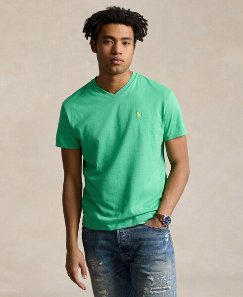 Men's Classic-Fit Jersey V-Neck T-Shirt