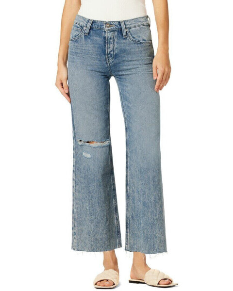 Hudson Jeans Rosie High-Rise Young At Heart Des Wide Leg Jean Women's