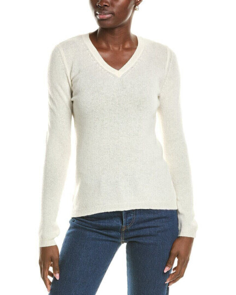 Forte Cashmere V-Neck Cashmere Sweater Women's