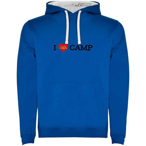 KRUSKIS I Love Camp Bicolor hoodie