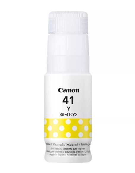 Canon GI-41Y - Yellow - Canon - PIXMA G2460 - PIXMA G3420 - PIXMA G3460 - PIXMA G1420 - PIXMA G2420 - 7700 pages - 70 ml - 1 pc(s)