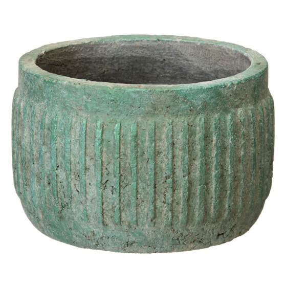 Горшок для цветов Shico Planter 21,5 x 21,5 x 14,5 cm бирюзовый Цемент