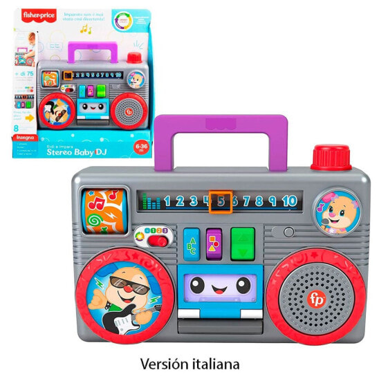 FISHER PRICE Radiocasete Rie And Learn Italian