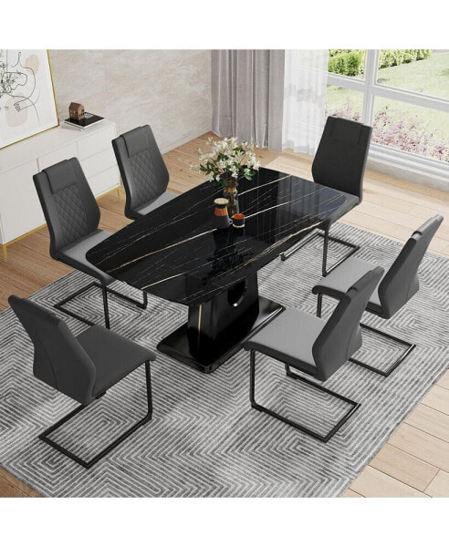 Ultra-Modern Dining Table for Glamour and Comfort