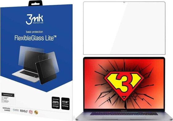 Filtr 3MK 3MK FlexibleGlass Lite Macbook Pro 16" 2021 Szkło Hybrydowe Lite