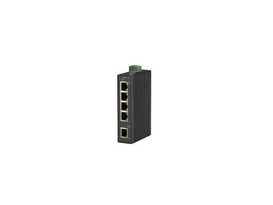 Hardened Mini Industrial Switch, (5) 10-/100-Mbps Copper