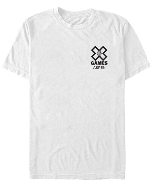 Men's Stacked Logo Short Sleeve Crew T-shirt