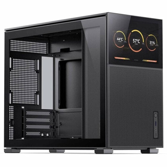 Блок полубашня ATX Galileo Jonsbo D31 MESH BLACK SC Чёрный LCD-экран