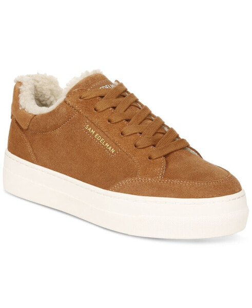 Women's Wess Cozy Lace-Up Low-Top Sneakers