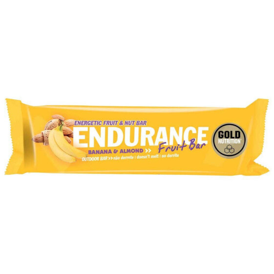 Батончик энергетический Gold Nutrition Endurance с бананом и миндалем 40 г