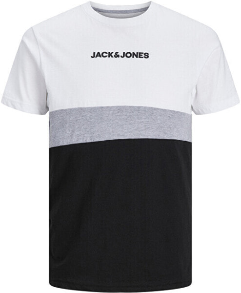 Футболка Jack & Jones JJEREID Standard Fit White