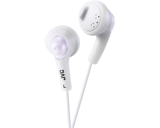 JVC HA-F160-W-E In ear headphones - Headphones - In-ear - Music - White - 1 m - Wired