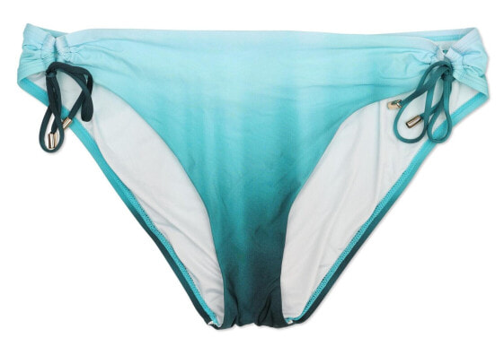La Blanca Side Loop Hipster Bikini Bottom, Turquoise//Ocean Oasis, 16 304412