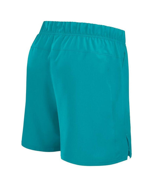 Men's Aqua Miami Dolphins Blitz Victory Performance Shorts