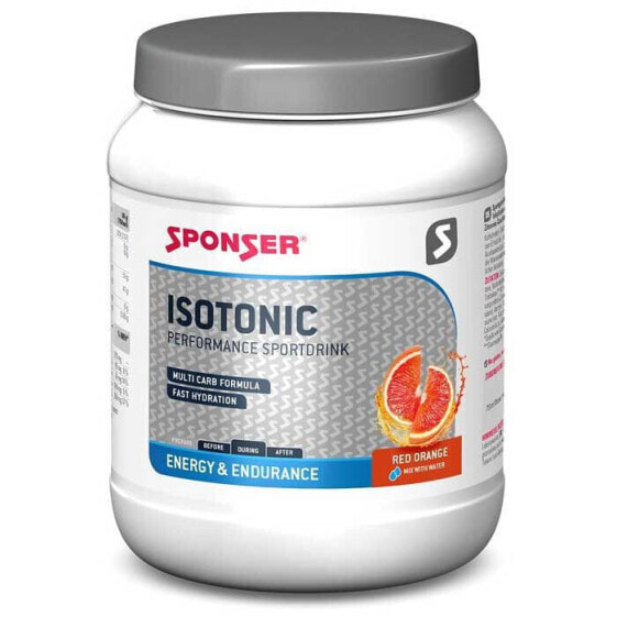 SPONSER SPORT FOOD Isotonic 1000g Red Orange Energy Drink