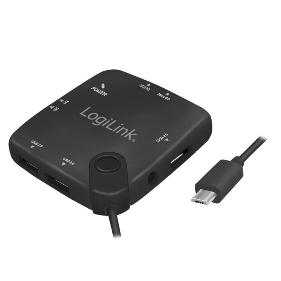LogiLink UA0345 - USB Typ-C Multifunktions-Hub und Cardreader