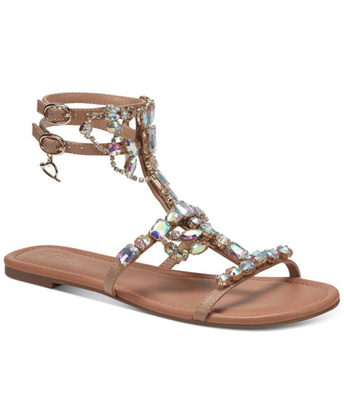 Women's Jenesis Embellished Flat Sandals