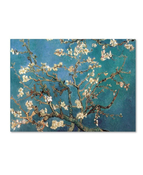 Vincent van Gogh 'Almond Blossoms' Canvas Art - 14" x 19"