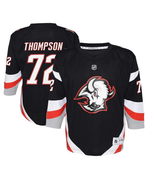 Big Boys Tage Thompson Black Buffalo Sabres Alternate Replica Player Jersey