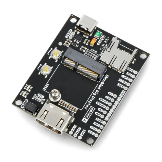 MicroMod Big Display Carrier Board - module with wideo output for MicroMod RP2040 - SparkFun SPX-17718