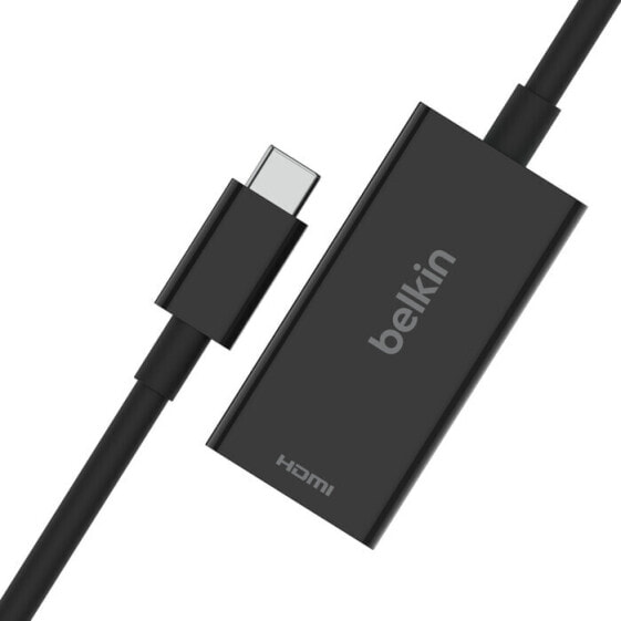 Belkin AVC013BTBK, HDMI Type A (Standard), USB Type-C, Female, Male, Straight, Straight