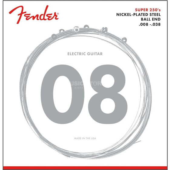 Fender Super 250XS Electric Guitar St rings