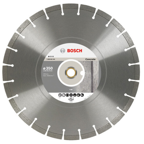 Алмазный диск Bosch 350x25,4 SEG для бетона