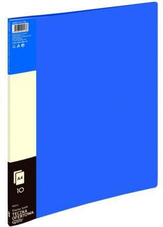 Файл для документов Grand Teczka ofertowa 10 косухлядок синяя 237477