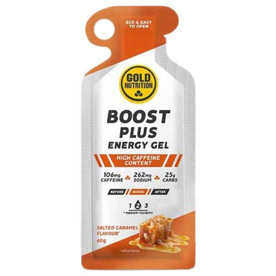 Энергетический гель для выносливости GOLD NUTRITION Boost Plus 40г Арбуз