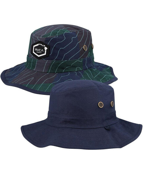 Men's Navy Island Hex Reverse Boonie Hat