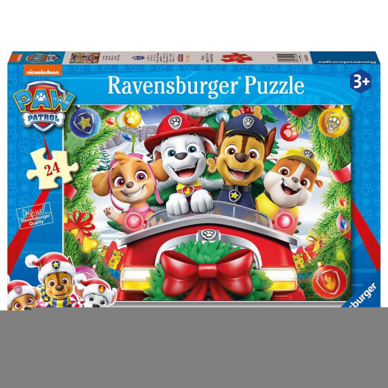 RAVENSBURGER Giant 24 Pieces Paw Patrol Christmas Puzzle
