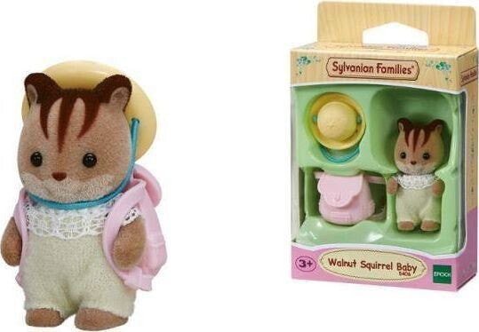 Фигурка Epoch Sylvanian Families Squirrel Baby 5406 (Белая борода)