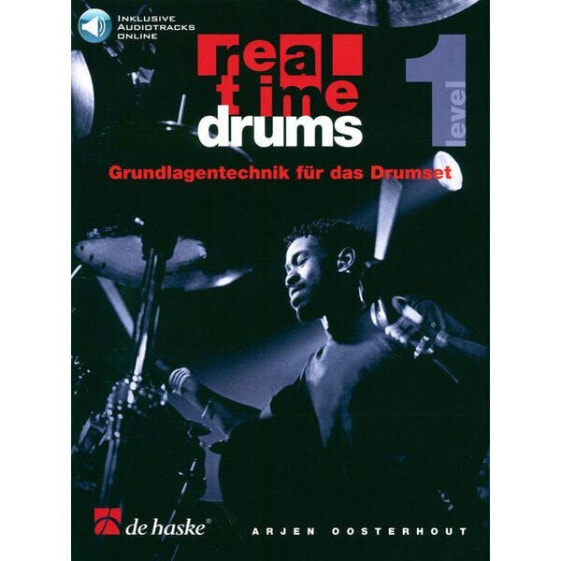 Учебное пособие De Haske Real Time Drums 1
