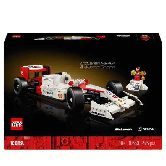LEGO® Icons McLaren MP4/4 & Ayrton