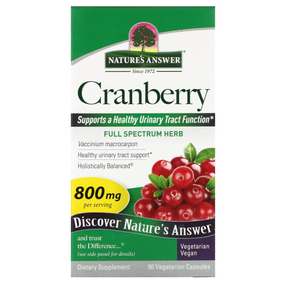 Cranberry, 800 mg, 90 Vegetarian Capsules (400 mg per Capsule)