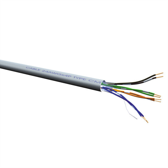 Value UTP Cable Cat.6, Solid Wire, AWG24 300 m сетевой кабель Серый 21.99.0995