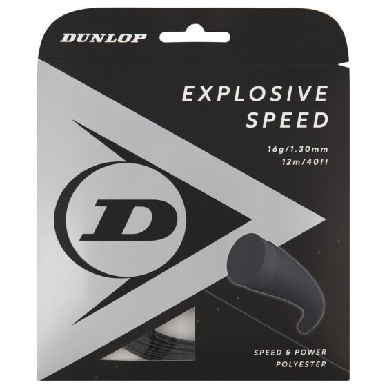 Струна для большого тенниса Dunlop Explosive Speed Polyester 12 метров