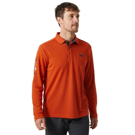 HELLY HANSEN Skagerrak Quikdry Rugger long sleeve polo